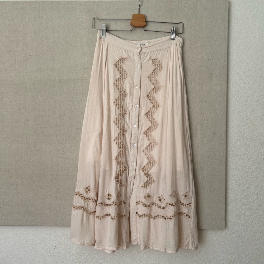 Tularosa S Cream Skirt